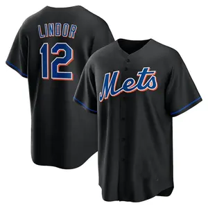 Wholesale New York City Met Jersey Baseball Stitched Men's Softball Wear Team Uniform 12 Francisco Lindor 18 Strawberry