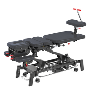 Mt Fairworth-301 tempat tidur traksi tulang belakang serviks hitam profesional tempat tidur <span class=keywords><strong>Chiropractic</strong></span> elektrik meja dekompresi tempat tidur - Product Image 4