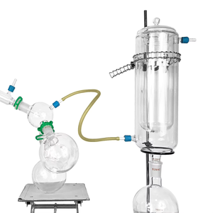 ชุดกลั่นแบบเส้นทางสั้นขนาด 5 ลิตร พร้อมขวดรับสารหลายใบ ระบบกลั่นแบบเส้นทางสั้น - Product Image 2