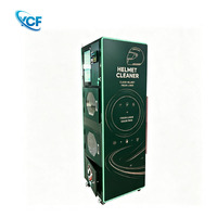 Distributeur automatique de désinfection de casques YCF 24H sans personnel, entièrement automatique, écran tactile 15,6 pouces, utilisation commerciale, gestion cloud, WiFi/4G