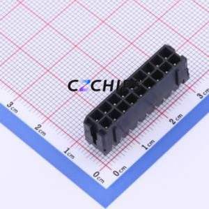 HC-MX3.0-2*9A Wire-to-Board Pin Header Through hole Component (THT),P=3mm Connector 2x9P 3mm Through Hole Micro-Fit (MX 3.0) - Product Image 1