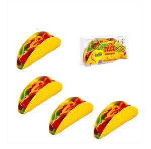 Produttore Cinese di Caramelle, Vendita all'Ingrosso di Gommose a Forma di Taco al Gusto di Frutta, Nuove Mini Gommose Taco, Snack Halal - Product Image 4
