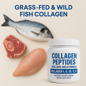 Poudre <span class=keywords><strong>de</strong></span> <span class=keywords><strong>Collagène</strong></span> <span class=keywords><strong>Marin</strong></span> <span class=keywords><strong>Hydrolysé</strong></span> Complexe <span class=keywords><strong>de</strong></span> Peptides <span class=keywords><strong>de</strong></span> <span class=keywords><strong>Collagène</strong></span> avec Biotine pour la Beauté - 300g Poudre Minceur pour Femmes Certifiée par un tiers - Product Image 6