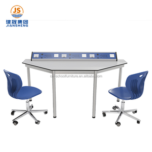 Trường sinh học phòng thí nghiệm bàn làm việc hình lục giác phòng thí nghiệm đồ nội thất phòng thí nghiệm bàn ghế - Product Image 3
