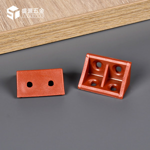 Shengyuan Plastic Corner Brackets 40mm Right Angle Durable Furniture Support For Cabinets Wardrobes - Product Image 5