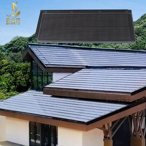 Tuiles solaires photovoltaïques à double vitrage SANGOBUILD TOPCON 2026, plates, 90W, haute qualité, <span class=keywords><strong>panneaux</strong></span> BIPV, solutions de construction - Product Image 2