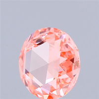 Diamant de laboratoire CVD rose intense fantaisie, taille ronde rose, 1,41 carat, certifié IGI, qualité VVS2, excellente taille, haute qualité, R.No. LG726564599
