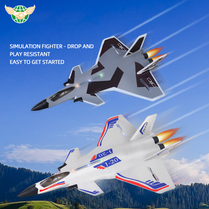 YF 2.4G Epp <span class=keywords><strong>RC</strong></span> Máy Bay Chiến Đấu Máy Bay Phản Lực Chống-Mùa Thu <span class=keywords><strong>RC</strong></span> Tàu Chở Máy Bay Thực Tế J20 Chiến Đấu Máy Bay Ngoài Trời Điện Chuyến Bay Đồ Chơi - Product Image 3