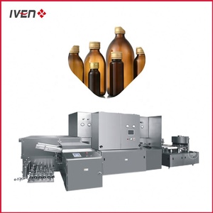 Sciroppo vitaminico di imbottigliamento e risciacquo linea di produzione pasticceria industria alimentare di sciroppo di mais riempimento e sigillatura <span class=keywords><strong>distributore</strong></span> di macchine - Product Image 1