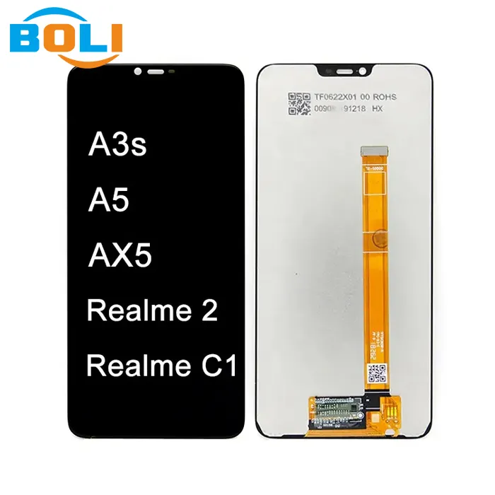 จอ LCD โทรศัพท์มือถือส่งตรงจากโรงงานเพื่อ A12e A5 OPPO A3s AX5สำหรับ C1 OPPO realme Realme2หน้าจอ LCD