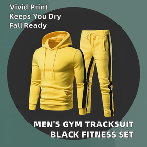 Wholesale Custom <b>Men's</b> Breathable Autumn Training Gym Track Suits Jogging Sets Nylon/Cotton Black <b>Pants</b> Fitness One Piece Adults - Product Image 2