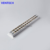 Diffuseur linéaire à fentes pour conduits d'air CVC, grille linéaire en aluminium, diffuseur à fentes, retour d'air, diffuseur d'air de plafond à sens unique