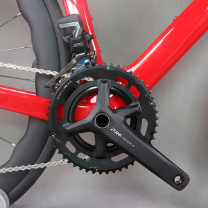 Complete Bike Road Bike Disc Carbon Frame WheelTop EDS-2*12S Electronic Shifting Carbon Wheels <b>Paint</b> Red TT-X42 - Product Image 4