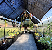 Rouleau de toile d'ombrage en HDPE protégé contre les UV, filet pare-soleil agricole pour la protection et le refroidissement des plantes en serre