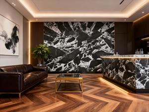 Marbre naturel noir Napoléon de luxe - Product Image 6