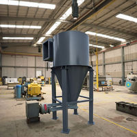 Nouvel extracteur de poussière industriel à cyclone, installation personnalisée, application de collecte des poussières