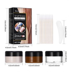 Ibcccndc maquillage temporaire naturel éclaircir couverture <span class=keywords><strong>tatouage</strong></span> couverture complète acné crème bras <span class=keywords><strong>fond</strong></span> <span class=keywords><strong>de</strong></span> <span class=keywords><strong>teint</strong></span> - Product Image 4