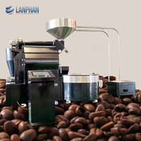 Mesin Pemanggang Biji Kopi Industri 60KG 15-30 Menit/Tromol 380V Manual Listrik Luar Ruangan