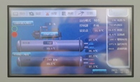 Refroidisseur à vis à eau HVAC d'occasion 764KW R134a, système de refroidissement central commercial et industriel à économie d'énergie