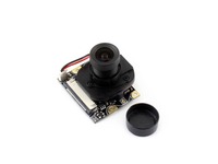 Module de caméra RPi Waveshare Raspberry Pi, IR-CUT intégré, prend en charge la vision nocturne, 5 mégapixels, mise au point réglable à 3,6 mm, B709