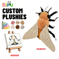 Sac à dos en peluche personnalisé en gros, sac à dos en peluche moelleux en forme de panda avec yeux et nez en plastique, sacs en peluche pour animaux en vente