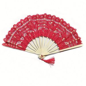 Abanicos de Bambú Ecológicos para Bodas y Fiestas de Baile, con Diseños de Animales Pintados y Decoraciones Talladas, Recuerdos Promocionales - Product Image 2