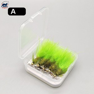 8 #   Leurre de pêche à <span class=keywords><strong>la</strong></span> <span class=keywords><strong>mouche</strong></span> à hélice nouée à <span class=keywords><strong>la</strong></span> main avec spinner rotatif <span class=keywords><strong>pour</strong></span> <span class=keywords><strong>la</strong></span> <span class=keywords><strong>truite</strong></span>, le bar et le poisson-chaud, leurre métallique à haute vibration avec flash - Product Image 5