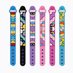 Giocattoli educativi blocchi fai-da-te braccialetti per bambini serie 6 tipi - Product Image 2