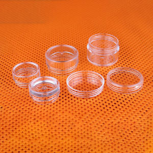 10g 15g 20g 25g 30g Wholesale Empty Cosmetic Container <b>Small</b> PS Transparent Plastic Cosmetic Concentrate <b>Jar</b> - Product Image 2