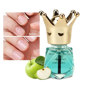 Aceite para cutículas de uñas bifásico de manzana verde, fórmula de penetración profunda, reparación de uñas dañadas con esencia de manzana - Product Image 1