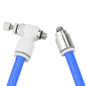 Qingze Pneumatic <b>Quick</b> <b>Connector</b> DN6 Dn8 Dn10 Dn15 Dn20 Dn25 Threaded Straight Through Miniature For Air Hose - Product Image 2