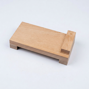 Banc de travail en bois pour bijoux avec crochet, station d'outils artisanale de forme irrégulière pour la fabrication de moules et d'échantillons - Product Image 1