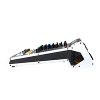 SIVG MK-12, mixeur audio numérique professionnel à 12 canaux avec effets de réverbération numériques 99DSP intégrés, mixeur DJ