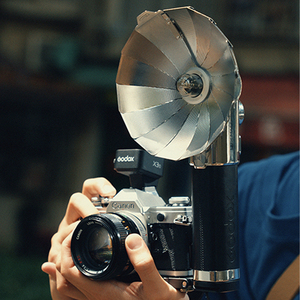 <span class=keywords><strong>Flash</strong></span> pour appareil photo Godox Lux <span class=keywords><strong>Master</strong></span> Retro TTL HSS avec écran tactile, synchronisation sans fil, batterie intégrée, système sans fil 2.4G compatible X - Product Image 4