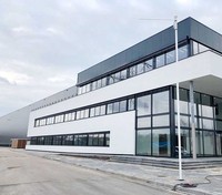Fabricant de structures portiques préfabriquées pour entrepôts logistiques et bâtiments en acier