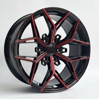 Rines Personalizados Forjados WHEELCRAFT de 18 y 20 Pulgadas, Diseño Cóncavo, Aluminio A356.2 con Recubrimiento de Zinc, Juego de Rines de Repuesto para Auto
