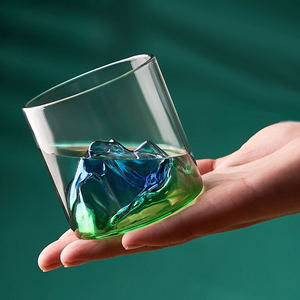 Taza Creativa con Vista a la Montaña, Taza 3D Estilo Japonés del Monte Fuji, Taza para Café, Té o Whisky - Product Image 1