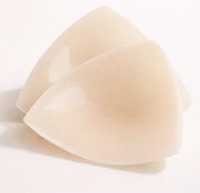 Couvre-mamelons triangulaires en silicone solide, adhésifs de qualité médicale, résistants à la transpiration, réutilisables, autocollants pour les seins pour femmes