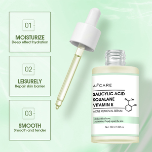 Sérum anti-acné WANXI à l'acide salicylique, hydratant, réparateur, régulateur de sébum, resserre les pores, éclaircissant, soin du <span class=keywords><strong>visage</strong></span> et du corps, tous types de peau, 30 ml - Product Image 6