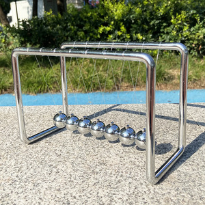 Cuna De Newton Redxiao - Bolas De Péndulo De Hierro, Juguete De Escritorio, Adorno Para Mesa De Oficina O Estudio Cuna De Newton Redxiao - Bolas De Péndulo De Hierro, Juguete De Escritorio, Adorno Para Mesa De Oficina O Estudio