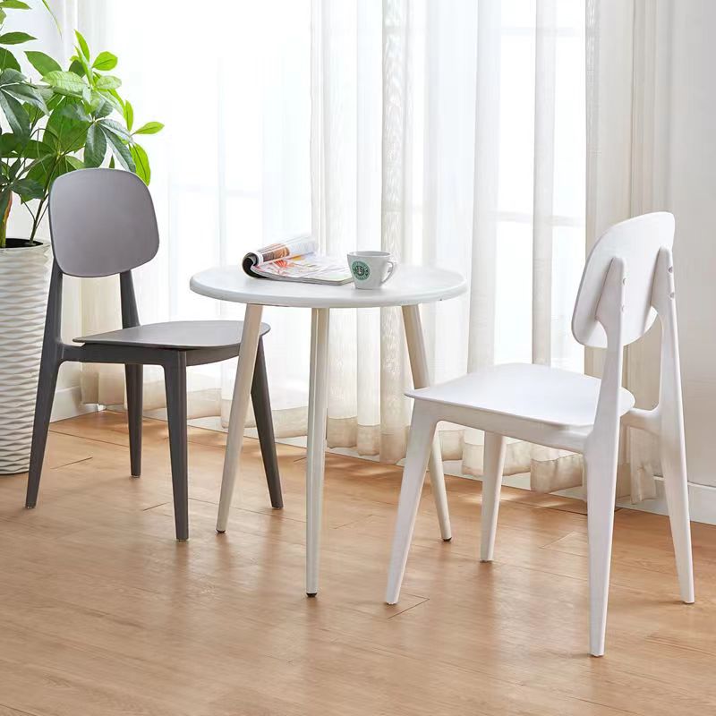 Customized Modern Design Large Backrest Plastic Chairs Wholesale High