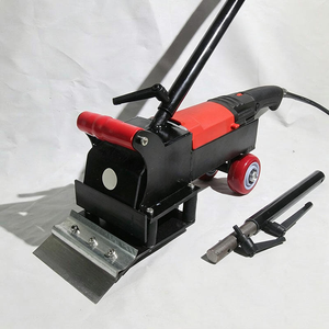 Machine à décapage de revêtements de sol électrique avec roues et poignée pour l'élimination des anciens revêtements de sol et la préparation à la nivellement automatique - Product Image 3