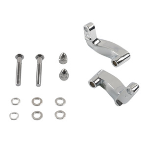 Adaptateur de rétroviseur pour moto Harley Davidson, 28 mm, 8,5 mm, extension en acier inoxydable pour la modification et la mise à niveau des motos de rue - Product Image 4