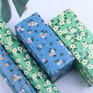 Small Floral Coated Virgin Gift Wrapping <b>Paper</b> with Recycled Materials Wholesale Holiday Gift Box Wrapping <b>Paper</b> Roll - Product Image 5