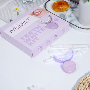2025 Ivismile Ce certificado profesional mejores productos de blanqueamiento dental en el hogar Kit de blanqueamiento dental con acelerador Led - Product Image 3