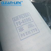 Filtres de plafond FS-600G pour cabine de peinture, matériau filtrant pour l'air du toit, filtre anti-peinture