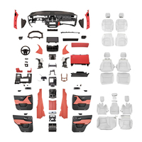 Kit de conversion de tableau de bord LC200 à LC300 GR Sport 2025 Design OEM pour Land Cruiser 2008-2022 Ensemble complet de tableau de bord