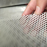 Panneau perforé galvanisé à chaud anti-corrosion pour couverture de protection d'équipement mécanique