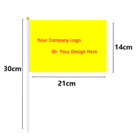 Drapeau portable personnalisé à impression numérique, conception durable