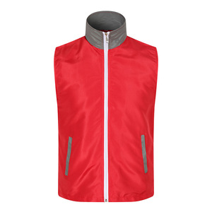 Gilet de sécurité réfléchissant jaune avec fermeture éclair et poches latérales pour les loisirs - Product Image 4